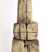 31. Family Group. Ceramic. 53cm h